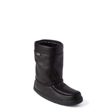 Manitobah Women's Waterproof Tamarack Half Mukluk - Black