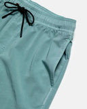 RVCA Mens VA Pigment Elastic Short Trunk 16" - Blue Haze