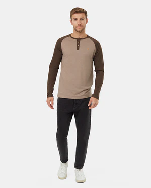 Tentree Mens Classic Henley Longsleeve