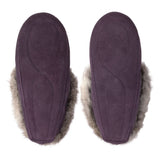 Manitobah Women's Tipi Suede Moccasin - Plum