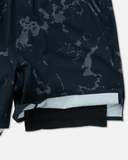 RVCA Mens Yogger 2 In 1 Shorts - Black