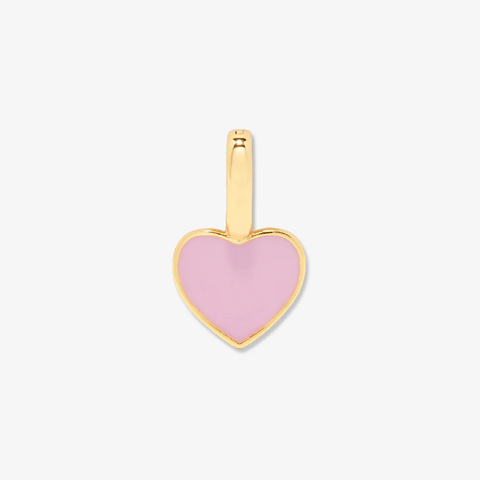 Pura Vida Harper Gold Charm ~ Enamel Heart
