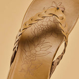 OluKai Women's Lei Leather Sandals - Tan