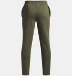 Under Armour Boys' UA Rival Fleece Colourblock Graphic Jogger - Marine OD Green / Timberwolf Taupe - 390