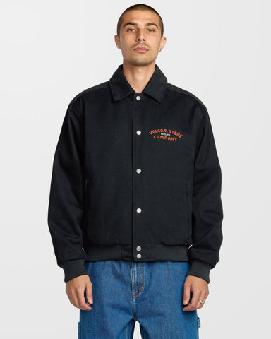 Volcom Mens Highsiders Jacket - Black
