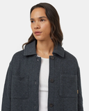 Tentree Womens Dunes Quilted Shacket