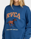 RVCA Women's Neat Pullover - Ensign Blue