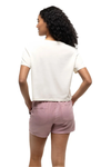 Tentree Women's Breakwater Crop T-Shirt - Undyed