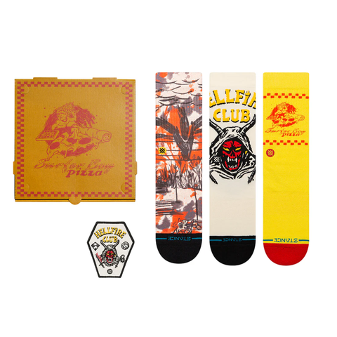 Stance X Stranger Things Crew Sock Box Set - Multi