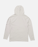 Salty Crew Mens Apex Perforated Sunshirt - Light Grey