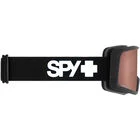 Spy Megalith Snow Goggles - Everblack w/ Happy Boost LL Coral and Happy LL Yellow