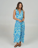 Salty Crew Womens Windward Maxi Dress - Bold Blue