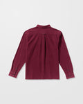 RVCA Mens Augustone Shirt - Merlot
