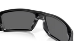 Oakley Heliostat Sunglasses - Matte Black W/ Prizm Black Polarized