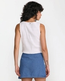 RVCA Women's Scrunch Top - Cloud