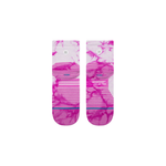 Stance Womens Aria Light Wool Quarter Socks - Berry