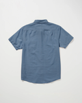 RVCA Mens That'll Do Dobby SS Shirt - Dark Denim