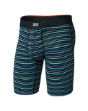 Saxx Vibe Xtra Long Boxer Brief - Gents Stripe - Sport Blue