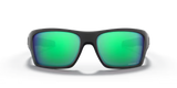Oakley Turbine Sunglasses - Matte Black W/ Prizm Jade Polarized