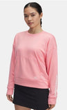Under Armour Women's UA Fish Pro Terry Crew - Cosmo Pink / Prime Pink - 599