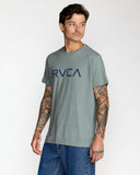RVCA Mens Big RVCA Short Sleeve Tee - Lead
