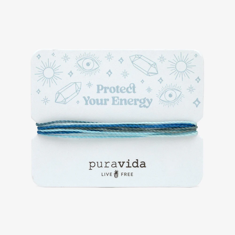 Pura Vida Bracelet ~ Protect Your Energy Card