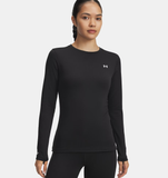 Under Armour Women's UA Base™ 2.0 Crew - Black / White - 002
