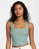 RVCA Womens Slate Knit Tank