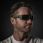 Spy Rebar SE  Sunglasses - Matte Olive - Happy Gray Green + ANSI