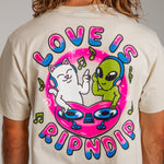 Ripndip Mens Love Is Ripndip Tee - Natural
