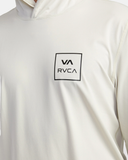 RVCA Mens Surf Hoodie - Silver Bleach