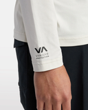 RVCA Mens Surf Hoodie - Silver Bleach