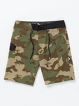 Volcom Men's Lido Print Mod-Tech Trunks