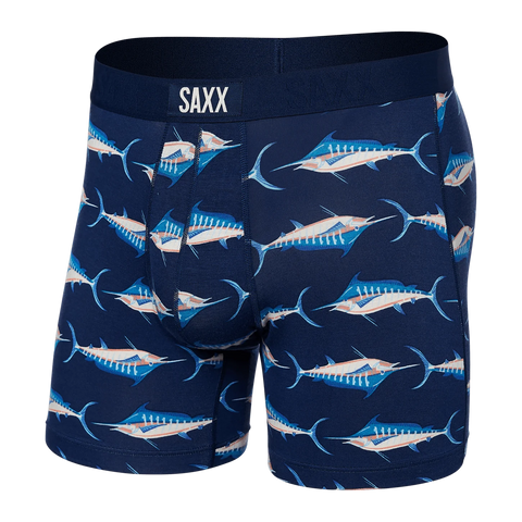 Saxx Vibe Underwear - Marlin Matrix- Midnight