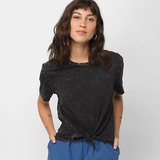 Vans Womens Junior V Wash Knot Short Sleeve