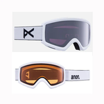 Anon Mens Helix 2.0 Goggle + Bonus Lens - White