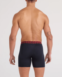 Saxx Vibe Multi-Sport Mesh (3 Pack) - Red/Mint/Blue Jagged Waistband