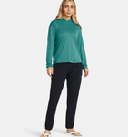 Under Armour Women's UA Fish Pro Woven Pants - Black / Castlerock - 001