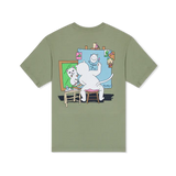 Ripndip Nerman Rockwell Tee - Dusty Olive