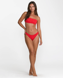 RVCA Women's Daisies Tube Bandeau - Red