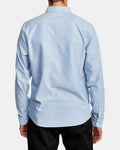 RVCA Mens Thatll Do Stretch Long Sleeve Shirt