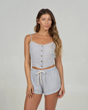 Salty Crew Women's Cloudbreak Cami - Fog