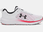 Under Armour Men's UA Charged Assert 10 Running Shoes - White/Red - 111