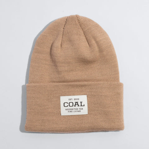 Coal The Uniform Recycled Knit Cuff Beanie - Khaki