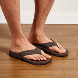 OluKai Mens ‘Ohana Sandals - Dark Java / Ray