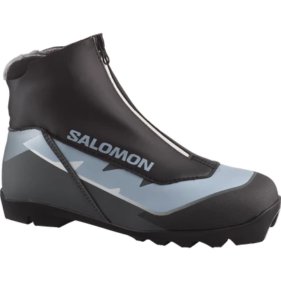 Salomon Womens Vitane Plus Classic Nordic Boots - Black/Castlerock/DUSTY BLUE