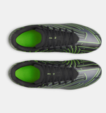 Under Armour Unisex UA Shadow Select 4 FG Soccer Cleats - Black / Titan Gray / Hyper Green - 001