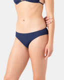 Roxy Womens Rib Love Hipster Moderate Bikini Bottom - Mood Indigo