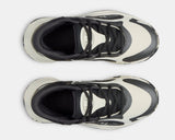 Under Armour Unisex GS UA Jet '25 Basketball Shoes - Black / Winter White - 003