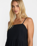 RVCA Womens New Yume Maxi Dress - Black